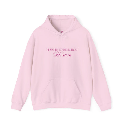 I’m just here visiting from Heaven Hooded Sweatshirt