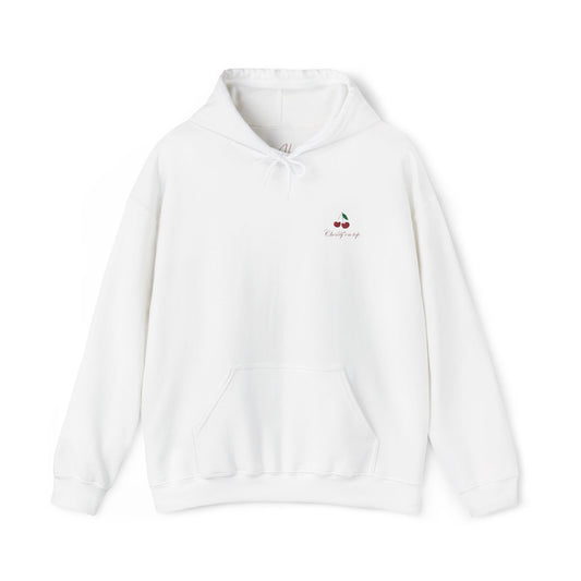 Cherry On Top Hooded Sweatshirt (embroidered)